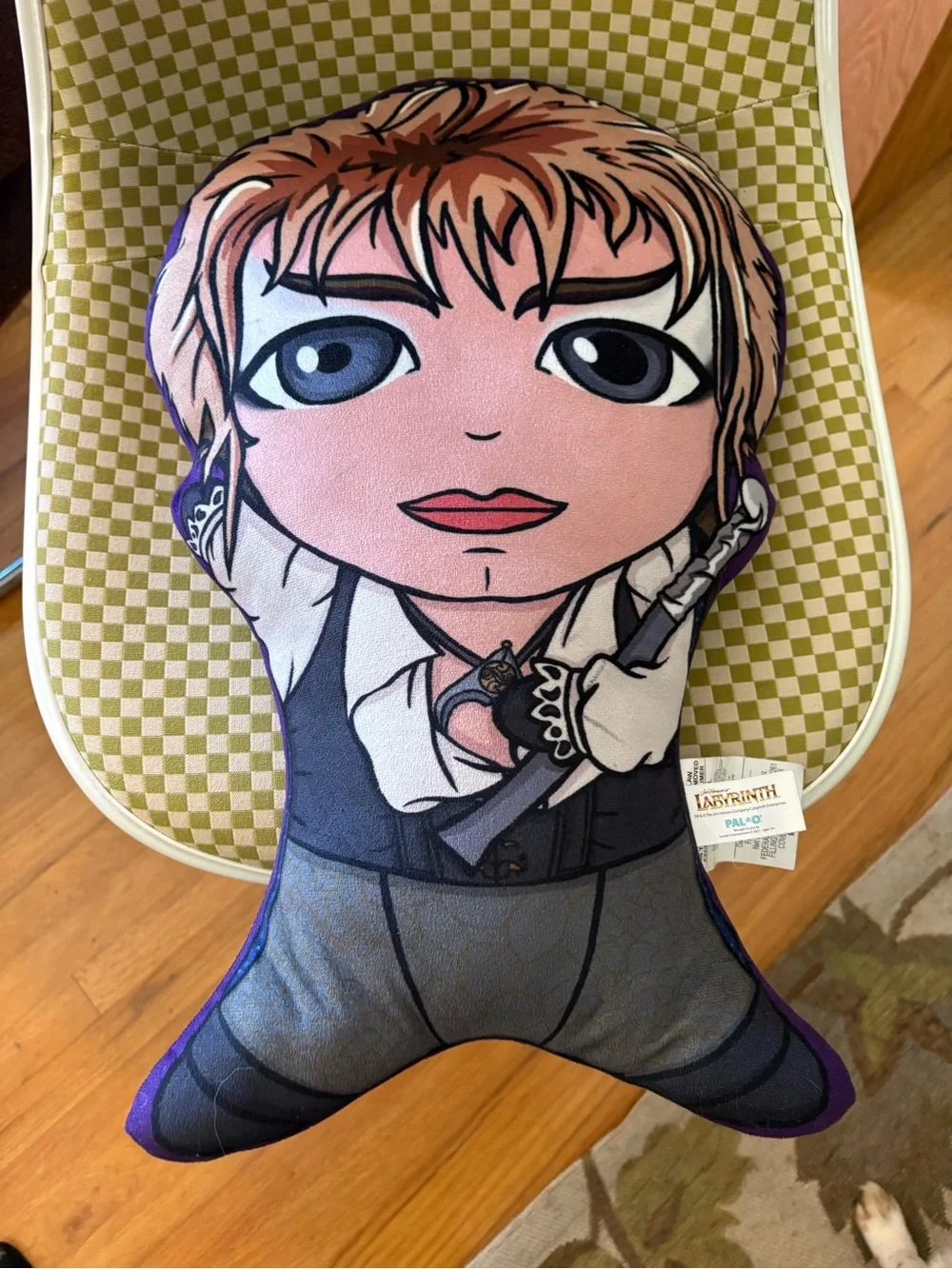 Labyrinth Jareth the Goblin King Pal-O shaped pillow